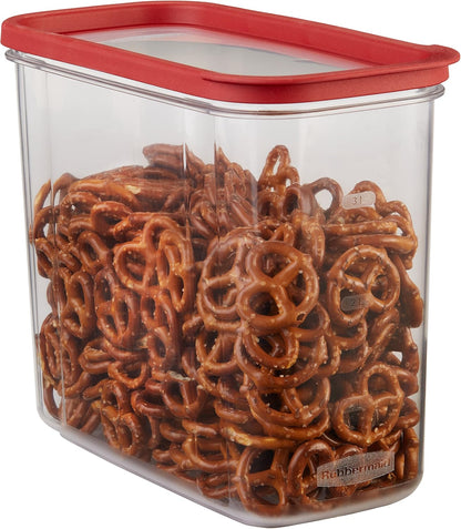 16-Cup Modular Dry Food Storage Zylar Container,Clear