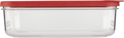 16-Cup Modular Dry Food Storage Zylar Container,Clear