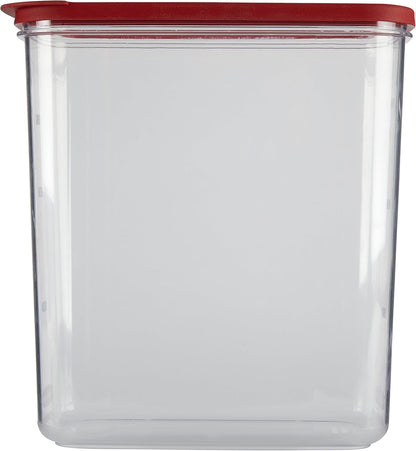 16-Cup Modular Dry Food Storage Zylar Container,Clear