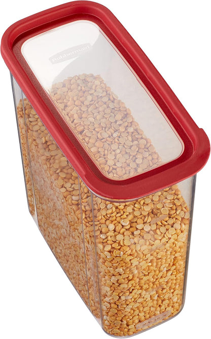 16-Cup Modular Dry Food Storage Zylar Container,Clear