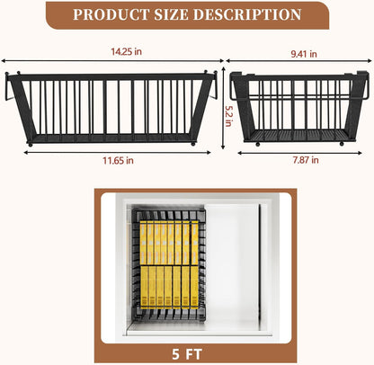 Freezer Organizer Bins ，Enhanced Leak-Proof Bottom， Stackable Deep Freezer Organizer Bins for 5 Cu.FT Small Chest Freezer，organization and storage，pantry organizers（for 5 Cu.Ft