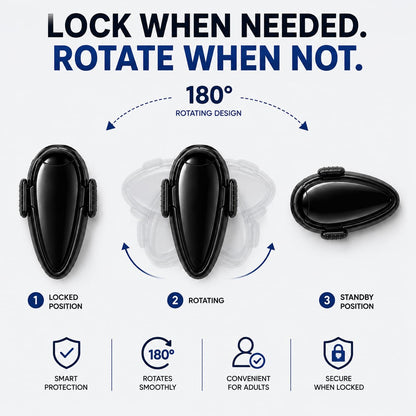 Oven Lock Child Safety - Baby Proofing Oven Door Locks - Oven Front Lock, Easy to Install & Heat Resistent Material - Durable and No Drill Needed Oven Child Safety Lock