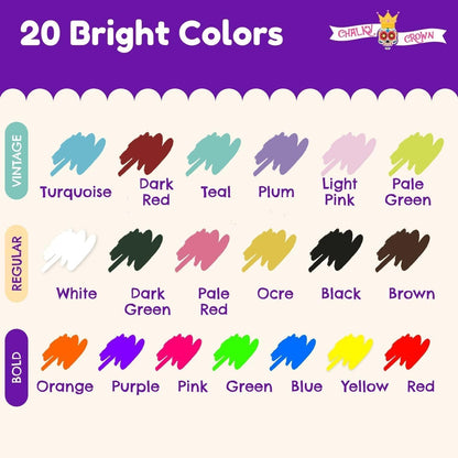 Liquid Chalk Markers - Bold Chalkboard Markers -, 6mm