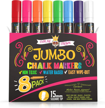 Liquid Chalk Markers - Bold Chalkboard Markers -, 6mm