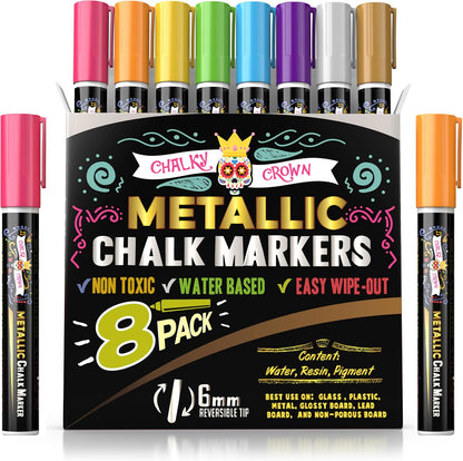 Liquid Chalk Markers - Bold Chalkboard Markers -, 6mm