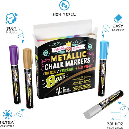 Liquid Chalk Markers - Bold Chalkboard Markers -, 6mm