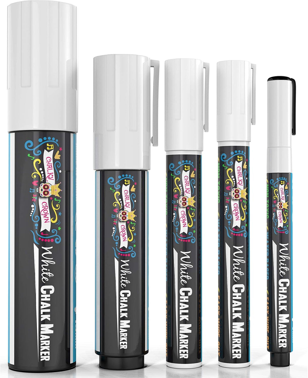 Liquid Chalk Markers - Bold Chalkboard Markers -, 6mm