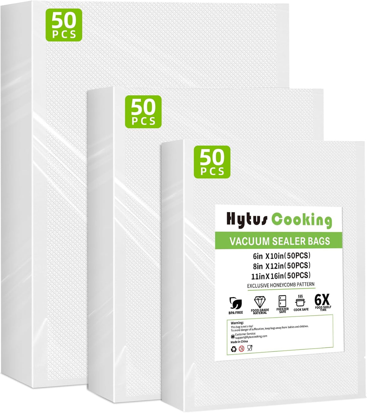 8" x 150' Food Vacuum Sealer Bags Rolls with Cutter Dispenser for Food Storage, Heavy Duty Vacuum Seal Bags for Sous Vide, Meal Prep,Freezer and Long Term Preservation,BPA-Free