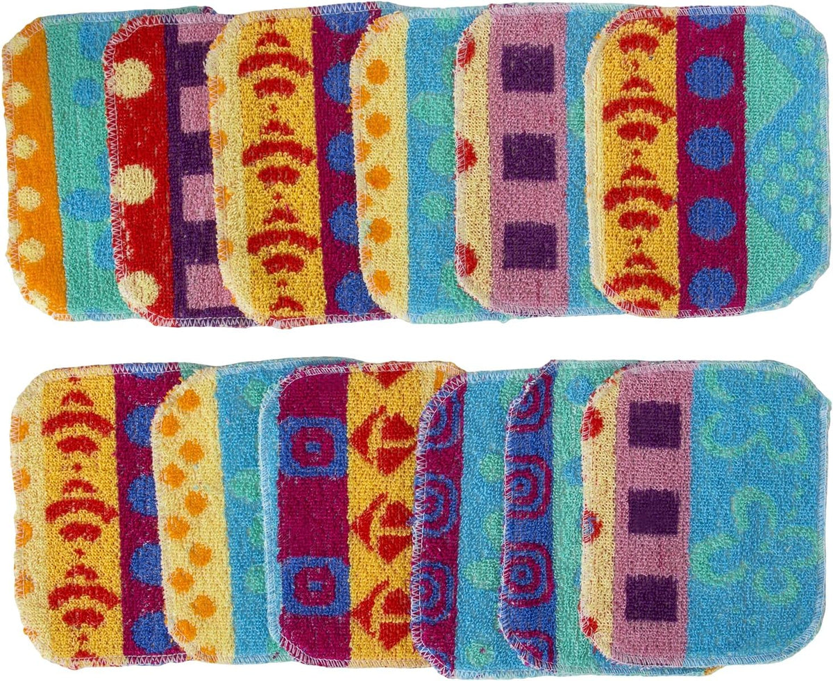 Reusable Dish Scrubbers (4 Pack) – Odor-Free Sponge Alternative, Non-Scratch Kitchen Scrubber for Dishes, Pots & Pans – Long-Lasting, Eco-Friendly Cleaning Pads