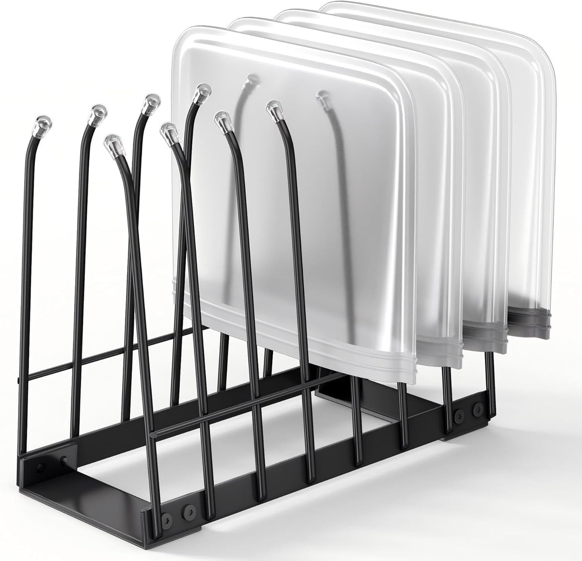 Reusable Bag Drying Rack, Bag Dryer Stand for Reusable Food Storage Bags, Ziplock & Vacuum Bags, Rustproof Kitchen Drying Rack, Silver