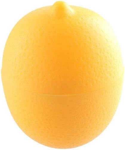 Lemon Storage Containers Lime Saver Fresh Keeper Fruit Storage Holder for Fridge Lemon Shaped Holder Lime See Through Moist Reusable Plastic Fresh