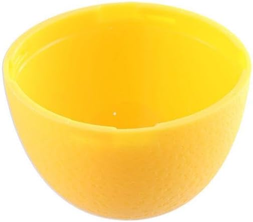 Lemon Storage Containers Lime Saver Fresh Keeper Fruit Storage Holder for Fridge Lemon Shaped Holder Lime See Through Moist Reusable Plastic Fresh