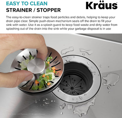 GDC-4 Garbage Disposal Strainer and Stopper