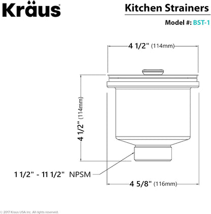 GDC-4 Garbage Disposal Strainer and Stopper