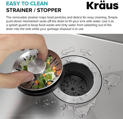 GDC-4 Garbage Disposal Strainer and Stopper