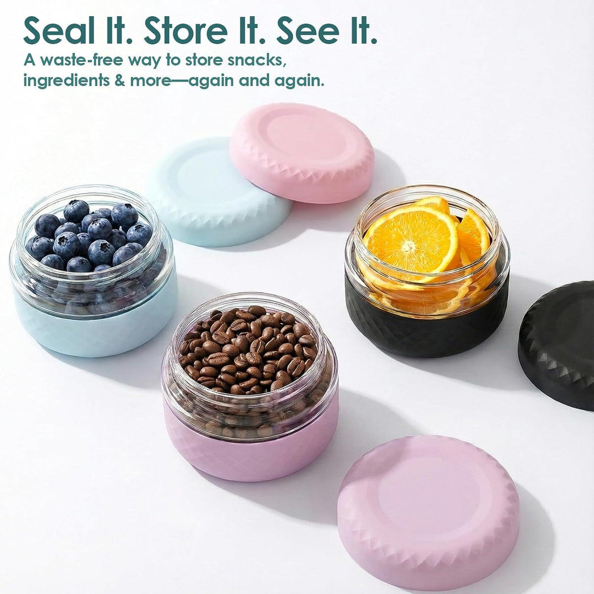 24 oz/3 Cup Glass Lunch Bowl Container with Lid, Leak & Spill Proof