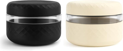 24 oz/3 Cup Glass Lunch Bowl Container with Lid, Leak & Spill Proof