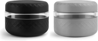 24 oz/3 Cup Glass Lunch Bowl Container with Lid, Leak & Spill Proof