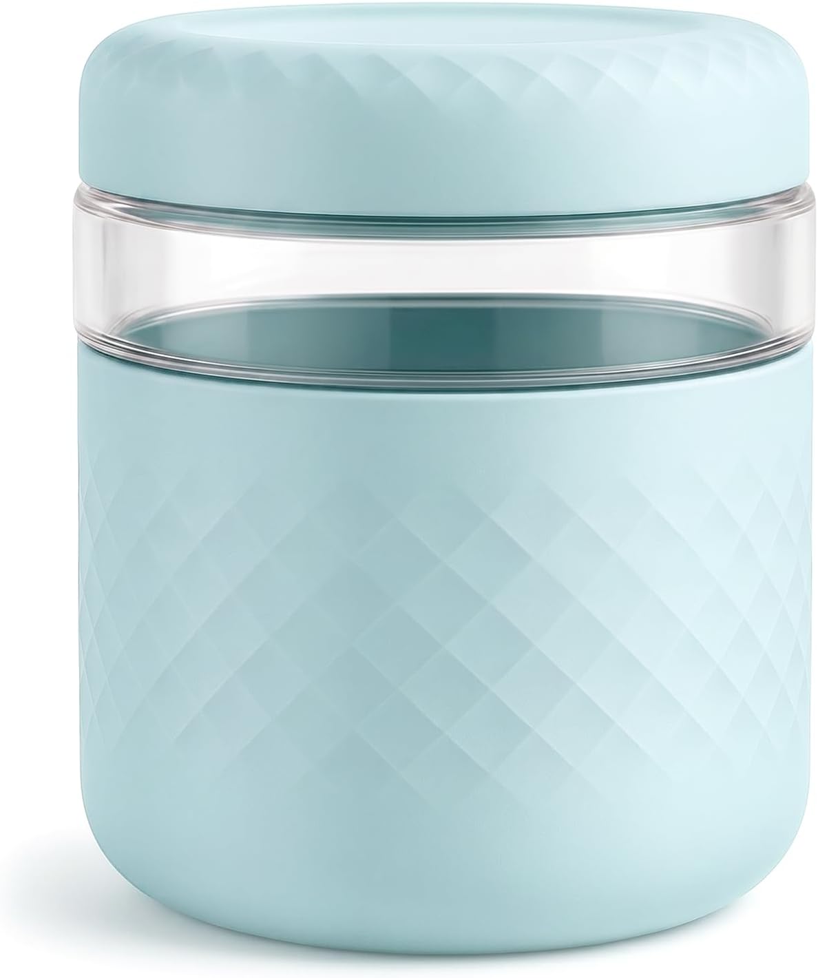 24 oz/3 Cup Glass Lunch Bowl Container with Lid, Leak & Spill Proof