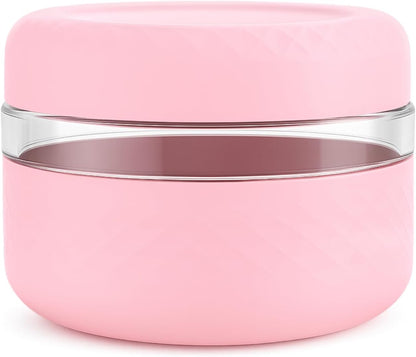 24 oz/3 Cup Glass Lunch Bowl Container with Lid, Leak & Spill Proof