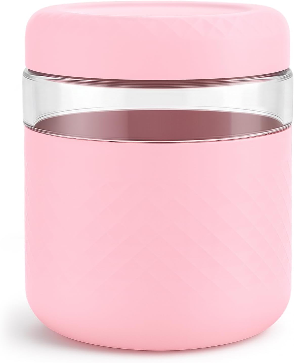 24 oz/3 Cup Glass Lunch Bowl Container with Lid, Leak & Spill Proof