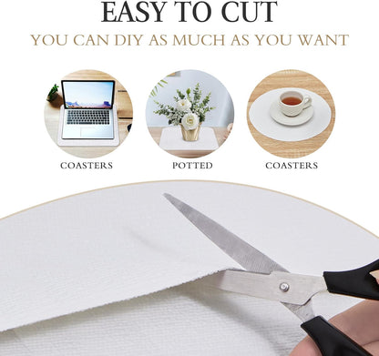 Shelf and Drawer Liner for Kitchen Cabinet Non Adhesive Non Slip