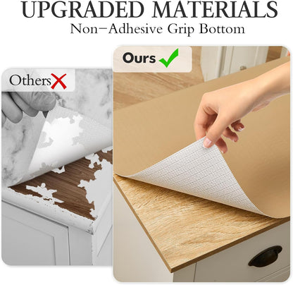 Shelf and Drawer Liner for Kitchen Cabinet Non Adhesive Non Slip