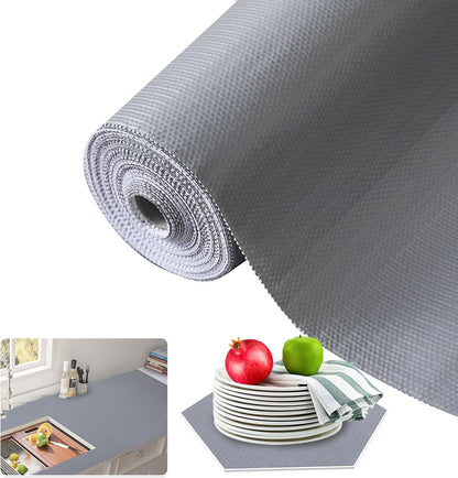 Shelf and Drawer Liner for Kitchen Cabinet Non Adhesive Non Slip