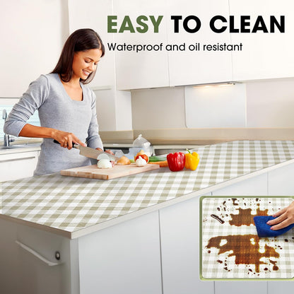 Shelf and Drawer Liner for Kitchen Cabinet Non Adhesive Non Slip
