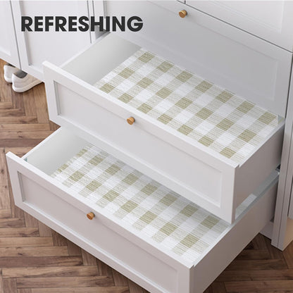 Shelf and Drawer Liner for Kitchen Cabinet Non Adhesive Non Slip