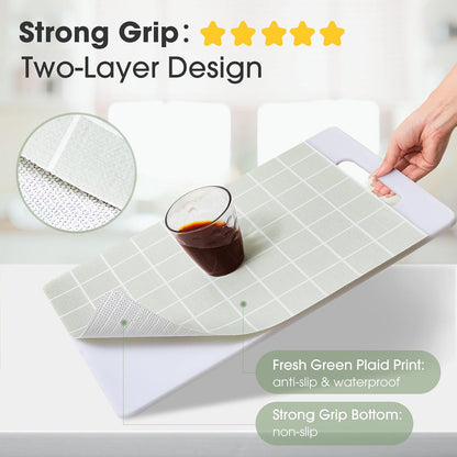 Shelf and Drawer Liner for Kitchen Cabinet Non Adhesive Non Slip