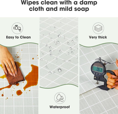 Shelf and Drawer Liner for Kitchen Cabinet Non Adhesive Non Slip