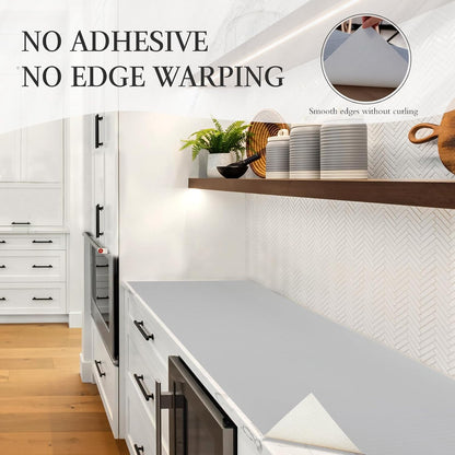 Shelf and Drawer Liner for Kitchen Cabinet Non Adhesive Non Slip