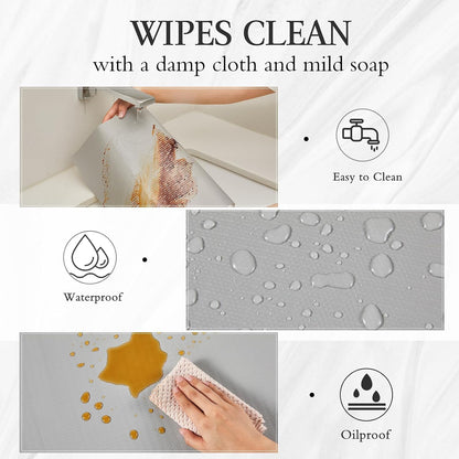 Shelf and Drawer Liner for Kitchen Cabinet Non Adhesive Non Slip