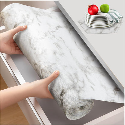 Shelf and Drawer Liner for Kitchen Cabinet Non Adhesive Non Slip