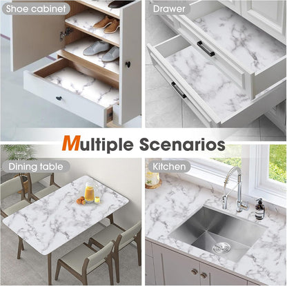 Shelf and Drawer Liner for Kitchen Cabinet Non Adhesive Non Slip