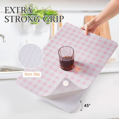 Shelf and Drawer Liner for Kitchen Cabinet Non Adhesive Non Slip