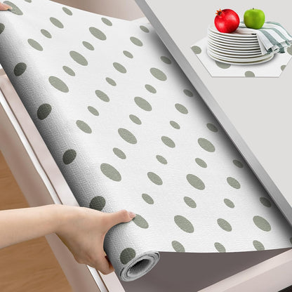 Shelf and Drawer Liner for Kitchen Cabinet Non Adhesive Non Slip