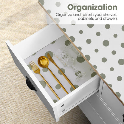 Shelf and Drawer Liner for Kitchen Cabinet Non Adhesive Non Slip