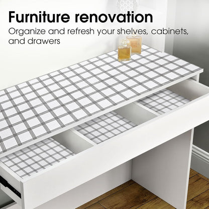 Shelf and Drawer Liner for Kitchen Cabinet Non Adhesive Non Slip
