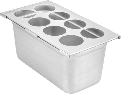 Stainless Steel Bottle Organizer - 1 Count - 6.299 x 7.087 x 0.394 Inches - Dishwasher-Friendly Condiment Holder - Kitchen Bottle Rack - Space-Saving Design - Silver
