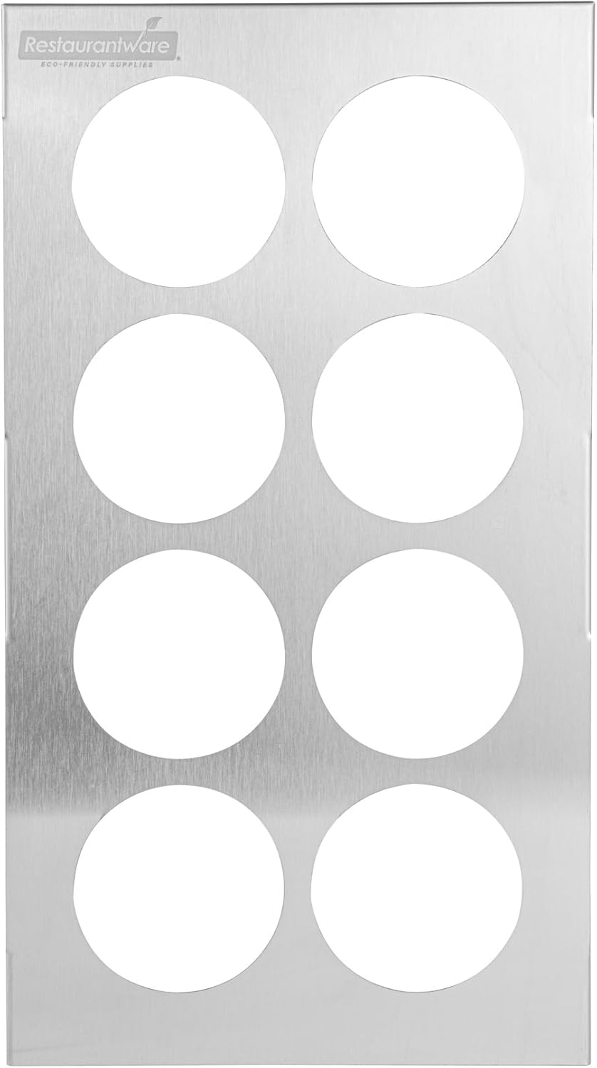 Stainless Steel Bottle Organizer - 1 Count - 6.299 x 7.087 x 0.394 Inches - Dishwasher-Friendly Condiment Holder - Kitchen Bottle Rack - Space-Saving Design - Silver