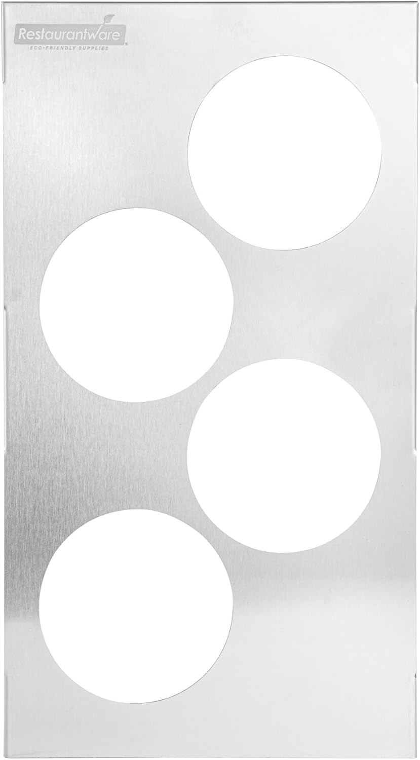 Stainless Steel Bottle Organizer - 1 Count - 6.299 x 7.087 x 0.394 Inches - Dishwasher-Friendly Condiment Holder - Kitchen Bottle Rack - Space-Saving Design - Silver