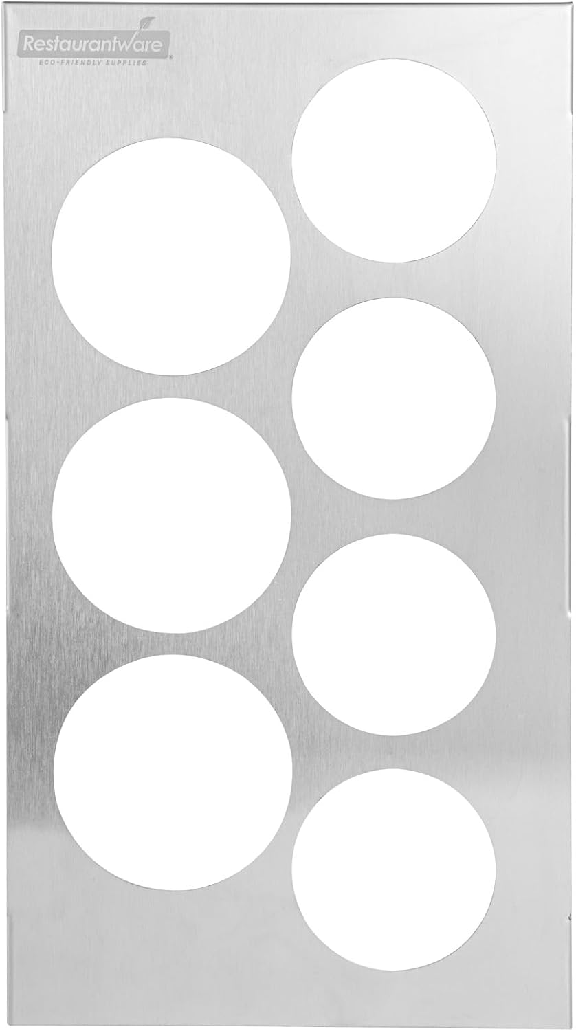 Stainless Steel Bottle Organizer - 1 Count - 6.299 x 7.087 x 0.394 Inches - Dishwasher-Friendly Condiment Holder - Kitchen Bottle Rack - Space-Saving Design - Silver