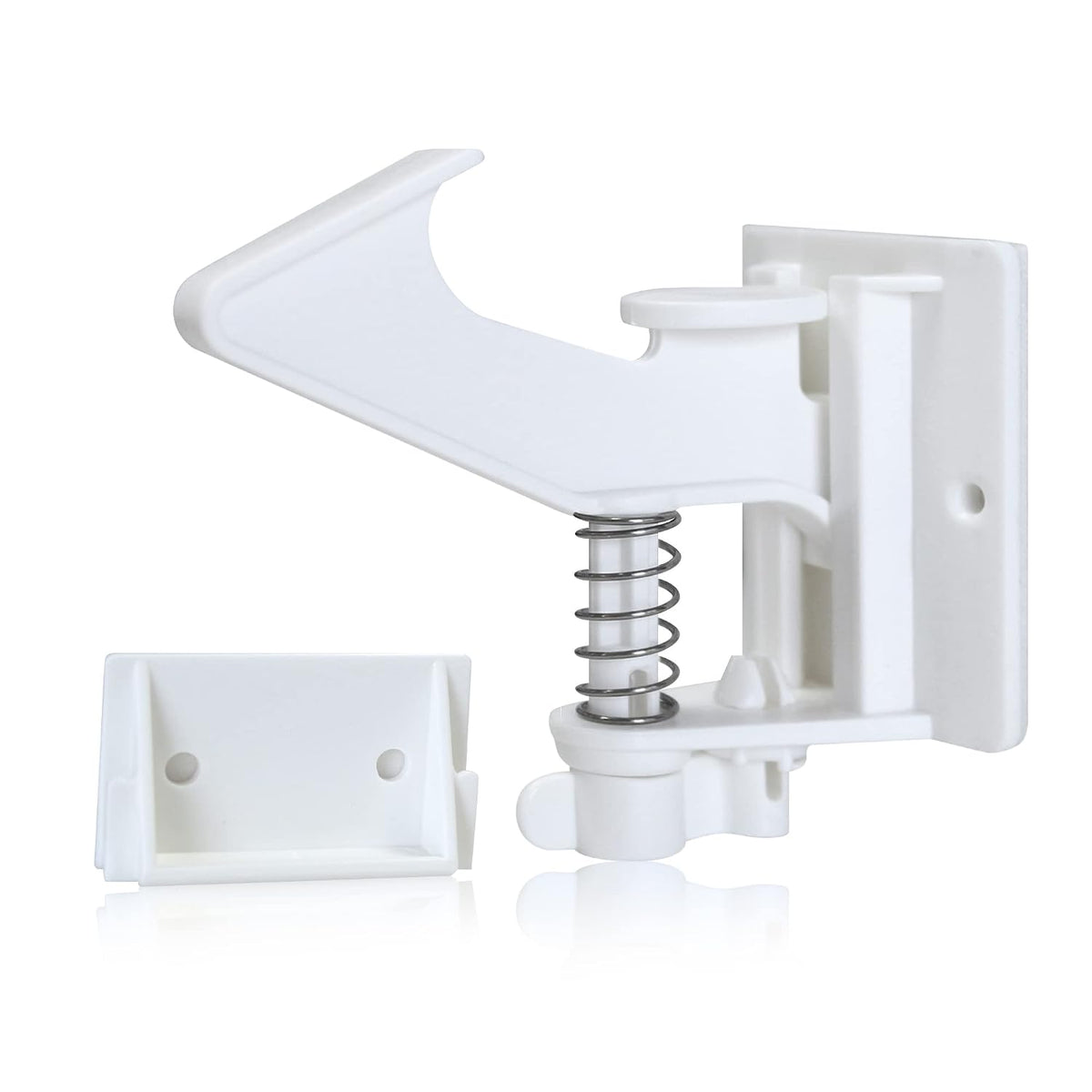 12 Pack Cabinet Locks Child Safety Latches - Easy Install No-Drill