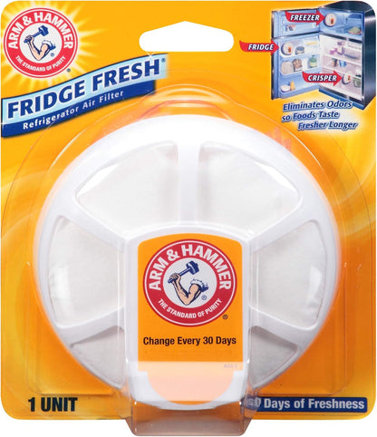 Baking Soda Fridge Fresh, Refrigerator Air Filter, 1 Count