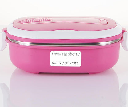 Removable Freezer Food Labels for Jars Easy Peel Off - Frozen Food Storage Labels that Leave No Sticky Residue After Use (Type 2)