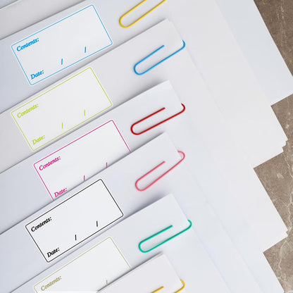Removable Freezer Food Labels for Jars Easy Peel Off - Frozen Food Storage Labels that Leave No Sticky Residue After Use (Type 2)