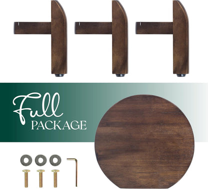2 Pack Drink Dispenser Stand Adjustable Width from 8" to 11.2" Wide - Beverage Jar and Water Plastic Jug Holder - to Plant Flower Pots - Adjustable up to11.2-inch Wide (For 5-Gal Jug 8"-11.2") - Walnut Color
