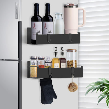 Magnetic Stanley Cup Holder for Fridge, Tumbler Organizer Strong Fridge & Metal Surface Water Bottle Organizer for Kitchen, Stanley Cup Accessories, 2 Pack